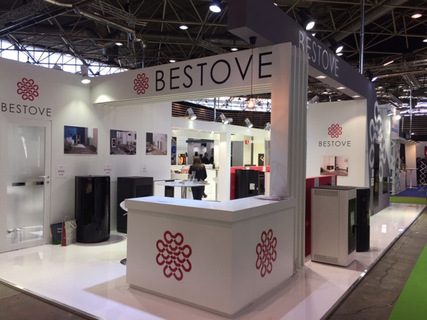 Large 2fbestove salon flamexpo